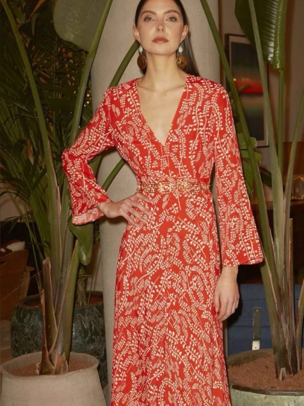 RIXO TROPICAL SONJA MAXI